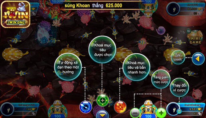 Hướng dẫn cách chơi bắn cá Iwin - Bá Chủ Đại Dương