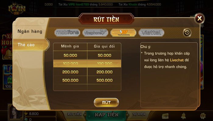 Hướng dẫn rút tiền Iwin đơn giản nhất